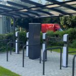 Parkhaus Elsässer Platz bekommt überdachte Fahrradstation mit Ladeinfrastruktur