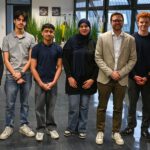 Stadtschülerrat bespricht Ganztagsanspruch, Bauprojekte und Demokratiebildung mit Hanauer Rathausspitze