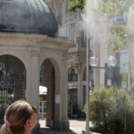 Wiesbaden testet mobile Sprühnebelanlagen in der Innenstadt zur Abkühlung an heißen Tagen