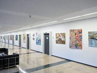 Zeitgenössische Malerei bleibt im Hanauer Rathaus bis 20. Februar